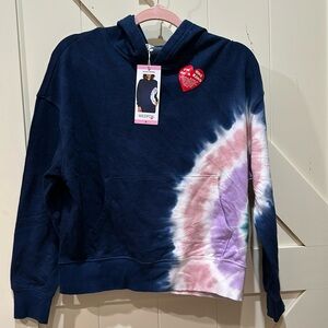 Nwt Wildfox tie dye hoodie. Size small. Retails for $126. Kangaroo pocket